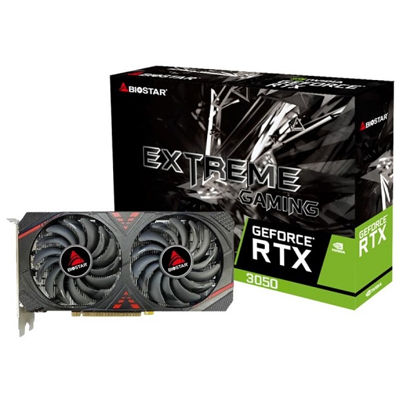 GPU RTX 3050 6GB BIOSTAR EXTREME GAMING